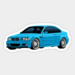 BMW e46 M3 Sticker